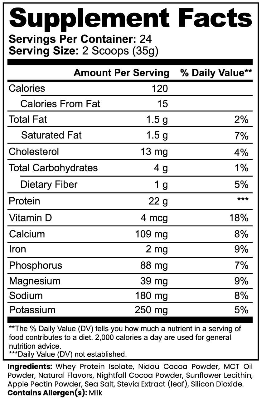 Pure 3 100% Advanced Whey Protein Isolate (Chocolate)