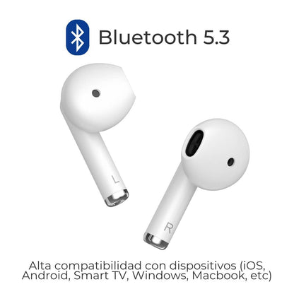 Wireless Headphones ZTE BUDS 2 White