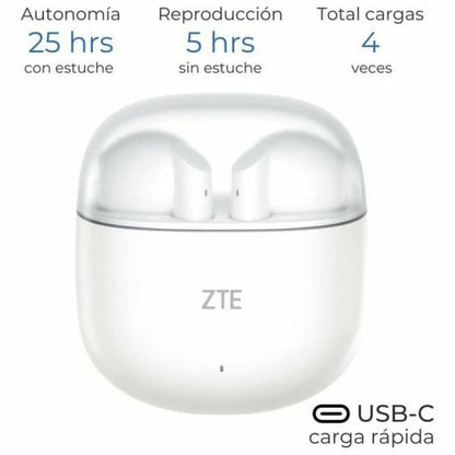 Wireless Headphones ZTE BUDS 2 White