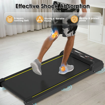 Under Desk Walking Pad - Home Gym Office Fitness Equipment(Black)